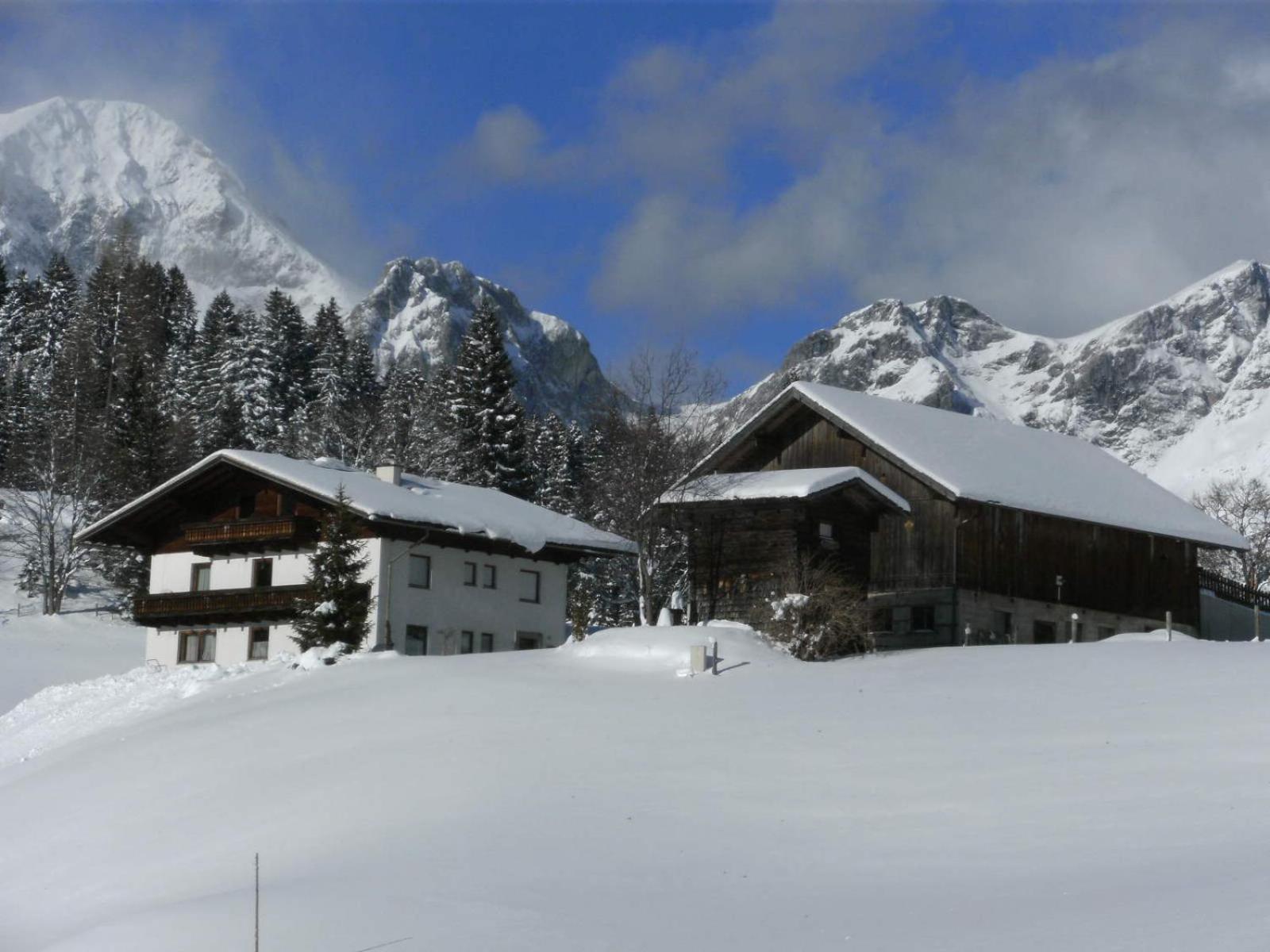 Oberharreithhof Villa Sankt Martin am Tennengebirge Bagian luar foto